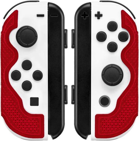 Lizard Skins Joy-Con Grip for Nintendo Switch– DSP Grip Compatible with Switch Joy-Con Controller 0.5mm Thickness - PRE Cut Pieces - Easy to Install – 10 Colors (Crimson Red) in Saudi Arabia