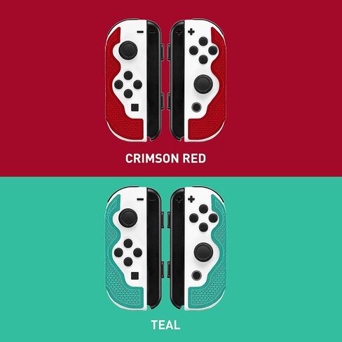 Lizard Skins Joy-Con Grip for Nintendo Switch– DSP Grip Compatible with Switch Joy-Con Controller 0.5mm Thickness - PRE Cut Pieces - Easy to Install – 10 Colors (Crimson Red) in Saudi Arabia