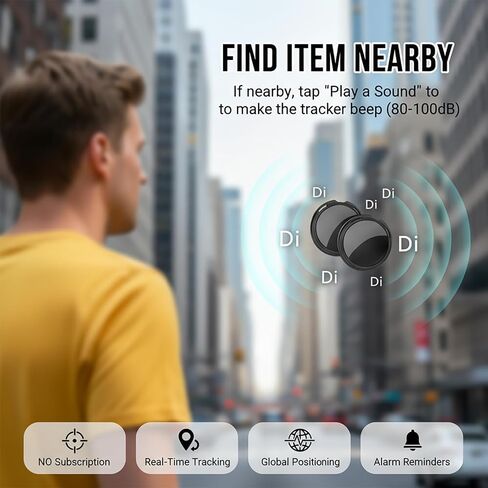 2 Pack GPS Tracker for Vehicles for Apple Find My iOS Only No Monthly Fee in Saudi Arabia
