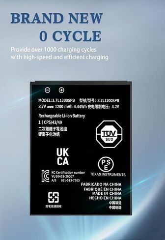 Battery Replacement for TI-84 Plus CE, Battery for TI-84 Plus CE C Graphing Calculator, TI NSpire CX/CX II/CX CAS, P11P35-11-N01 & 3.7L12005SPA, Includes Tool Kit,Fix Power & OS Validation Errors in Saudi Arabia