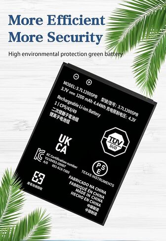 Battery Replacement for TI-84 Plus CE, Battery for TI-84 Plus CE C Graphing Calculator, TI NSpire CX/CX II/CX CAS, P11P35-11-N01 & 3.7L12005SPA, Includes Tool Kit,Fix Power & OS Validation Errors in Saudi Arabia