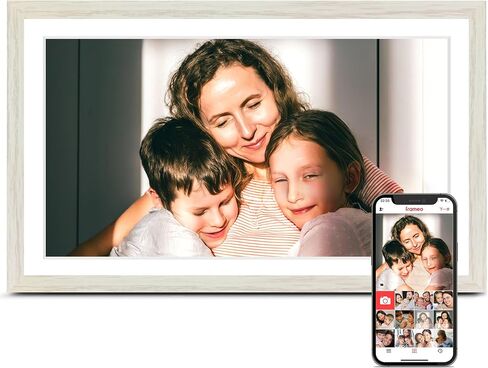 Digital Picture Frame, 15.6 Inch Frameo Digital Frame WiFi Large Display in Kuwait
