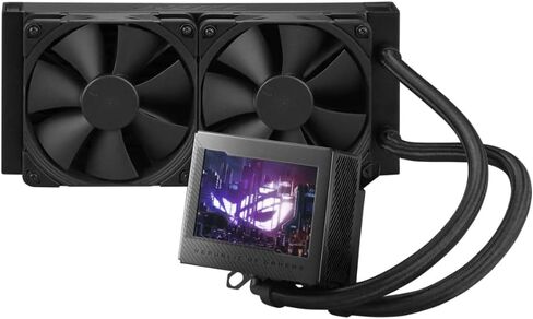 ASUS ROG Ryujin III 240 All-in-one Liquid CPU Cooler with 240mm Radiator. Asetek 8th gen Pump, 2X Noctua industrialPPC 120mm Fans, 3.5" Color LCD, 6 Year Warranty in Saudi Arabia