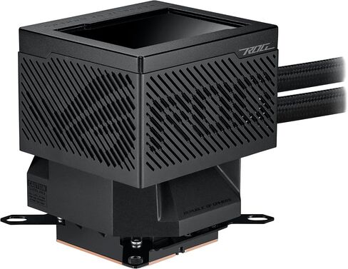 ASUS ROG Ryujin III 240 All-in-one Liquid CPU Cooler with 240mm Radiator. Asetek 8th gen Pump, 2X Noctua industrialPPC 120mm Fans, 3.5" Color LCD, 6 Year Warranty in Saudi Arabia