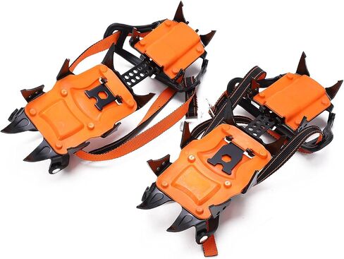 Crampons with 12 Teeth, High Strength Grip in Saudi Arabia