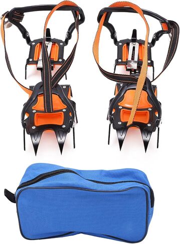 Crampons with 12 Teeth, High Strength Grip in Saudi Arabia
