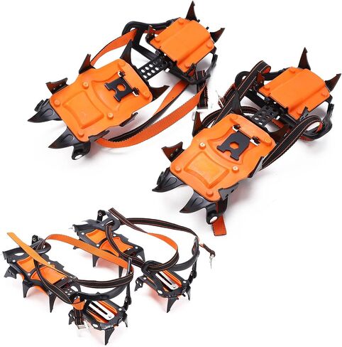 Crampons with 12 Teeth, High Strength Grip in Saudi Arabia