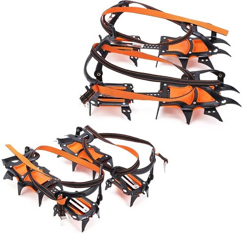 Crampons with 12 Teeth, High Strength Grip in Saudi Arabia