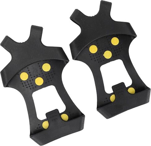 Ice Cleats Crampons Antislip 10 Steel Studs Walk Traction Snow in Saudi Arabia