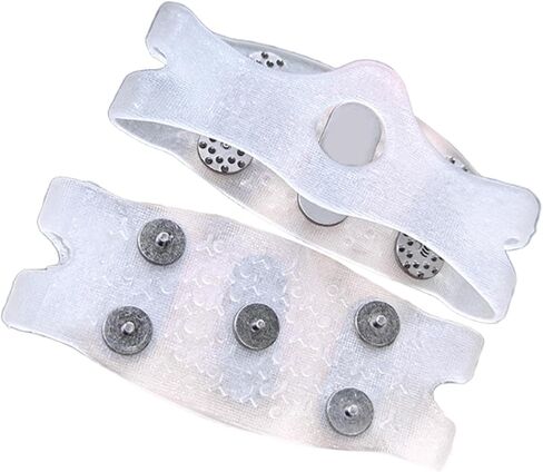Shoe Grippers with 5 Steel Spikes for Snow,Black in Saudi Arabia