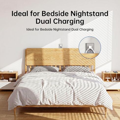 Split Extension Cord 12FT(6FT Per Side) - Single 4 AC & 4 USB Ports in Saudi Arabia