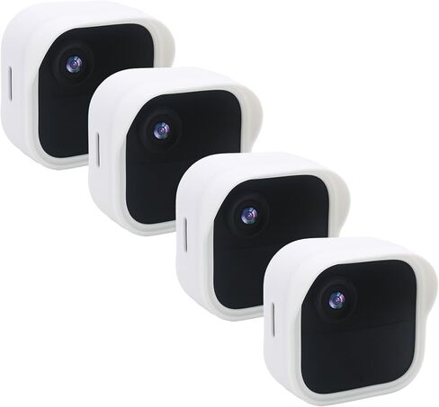 5 Pack Weatherproof Silicone Case Cover for All-New Blink Outdoor 4 (4th Gen)/2K+, Full Camera Protection, for Blink Outdoor 4 Security Camera Accessories (Black) in Saudi Arabia