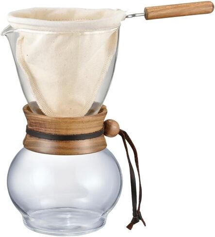 Hario Woodneck Drip Pot, 480ml, Acacia Wood in Saudi Arabia