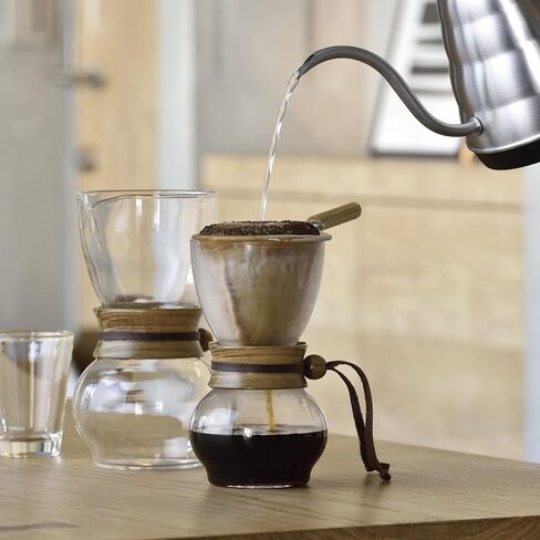 Hario Woodneck Drip Pot, 480ml, Acacia Wood in Saudi Arabia