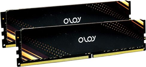 OLOy DDR4 RAM 16GB (2x8GB) Black Owl 2666 MHz CL19 1.2V 288-Pin Desktop UDIMM (MD4U082619BJDA) in Saudi Arabia