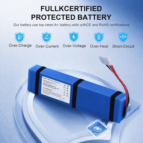 9500mAh Battery for JBL Xtreme 2/3 with Tools (Model: GSP-2S2P-XT3A) in Saudi Arabia