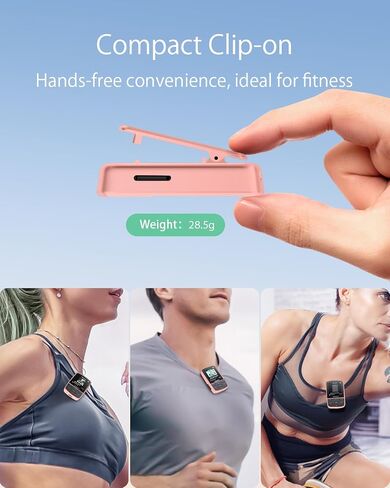 Yoton MP3 Player with Bluetooth, Max 64GB, HiFi, Pink, TF Card Required in Kuwait