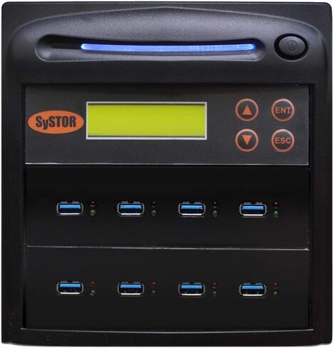 Systor 1 to 63 USB 3.0/3.1 Duplicator & Sanitizer 18GB/Min - SYS-USB30-63 in Kuwait