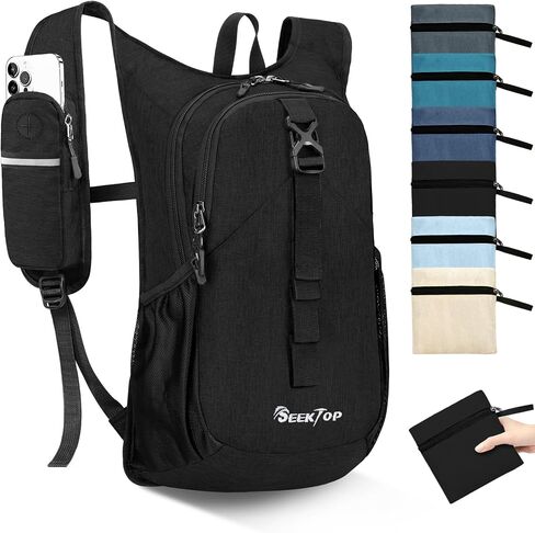 Seektop 15L Small Hiking Backpack for Women Men, Lightweight Hiking Daypack in Kuwait