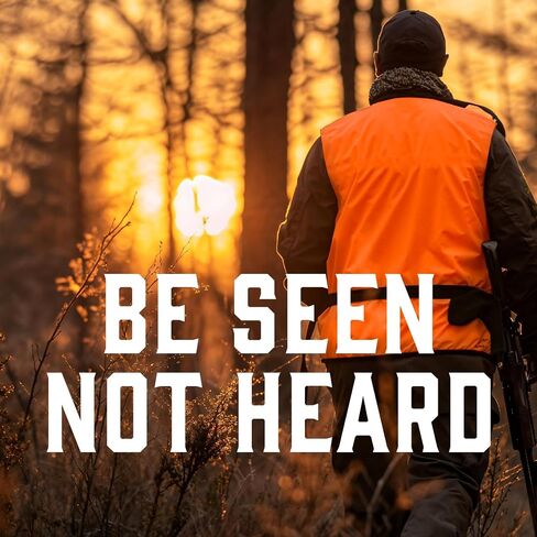 Klarny Outdoors Blaze Orange Hunting Hat and Vest - Premium, High Performance Deer Beanie and Hunting Vest in Saudi Arabia