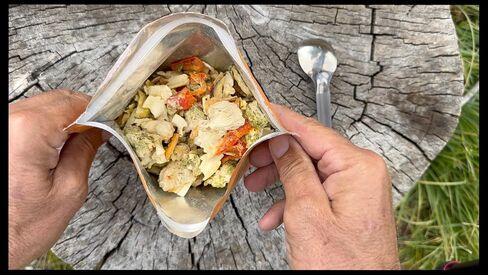 معكرونة دجاج بريمافيرا، أغذية حقائب الظهر والتخييم المجففة بالتجميد، أغذية الطوارئ، وجبة عالية البروتين in Kuwait
