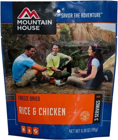 Mountain House Rice & Chicken | Freeze Dried Backpacking & Camping Food in Kuwait