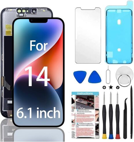 for iPhone 14 Screen Replacement 6.1 inch,3D Touch LCD Display in Kuwait