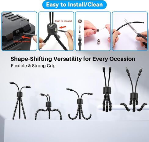 Ausic Portable Misting System, Battery Powered Outdoor Water Mister with 9L Bucket & Rechargeable Pump (Consecutive 8Hrs), Misters for Outside Patio Cooling, for Sports, Camping, Tailgating, Umbrella in Saudi Arabia