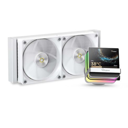 Ocypus Sigma PRO L36 BK 360MM AIO Liquid CPU Cooler with 3.5" LCD Display in Saudi Arabia
