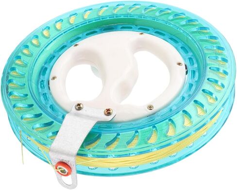 RiToEasysports ABS Crystal Reel Wheel, Multifunctional Sea Fishing Hand Catch Handle Kite Spool with for River Lake Bay in Saudi Arabia