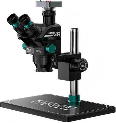 TBK-701A Stereo Microscope 7X-60X with 48MP Camera & External Display in Saudi Arabia