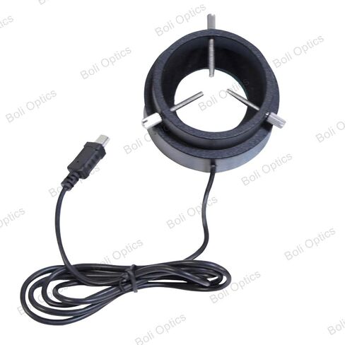 BoliOptics 96 LED Microscope Ring Light with Four-Zone Quadrant Control 50mm 4W ML23241631 in Saudi Arabia