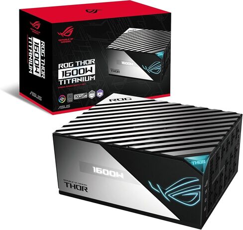 ASUS ROG Loki SFX-L 1000W Platinum (مزود طاقة معياري بالكامل، 80+ Platinum، 120mm PWM ARGB Fan، Aura Sync، ATX 3.0 متوافق، PCIe 5.0 جاهز، ضمان 10 سنوات) in Kuwait