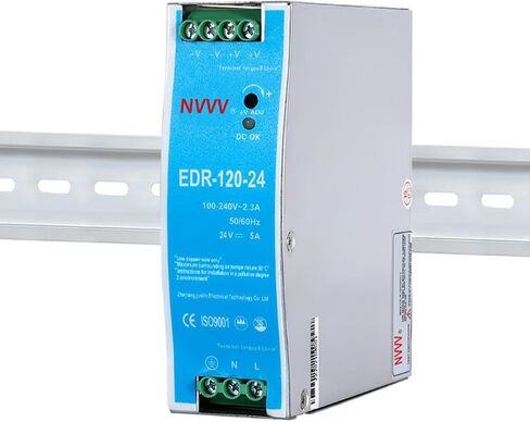 EDR-120-24 120W 24VDC 5Amp Industrial DIN Rail Power Supplies (24V 120W) in Saudi Arabia