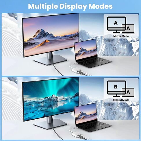 USB C to HDMI Adapter for iPhone 17 16 15 to TV, 4K@60Hz iPhone USB C to HDTV Adapter with 100W Fast Charging Port, MFi Certified iPhone Dongle USB C to Hdmi for iPad/TV/Projector/Monitor in Saudi Arabia