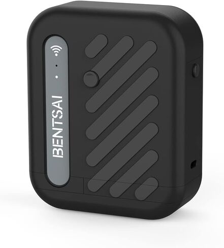 BENTSAI B10 Mini Handheld Inkjet Printer with Wireless WiFi (Black) | Supports iOS & Android App for DIY Printing, QR Codes, Dates and Logos in Saudi Arabia