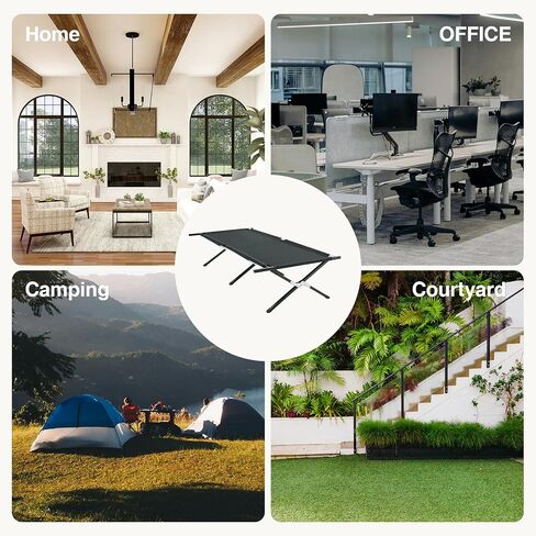 NEWBULIG Camping Cots for Adults, Foldable Bed, Sleeping Cot in Saudi Arabia