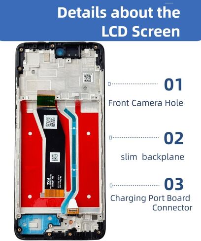 for Motorola G 5G 2024 Screen Replacement with Frame in Saudi Arabia