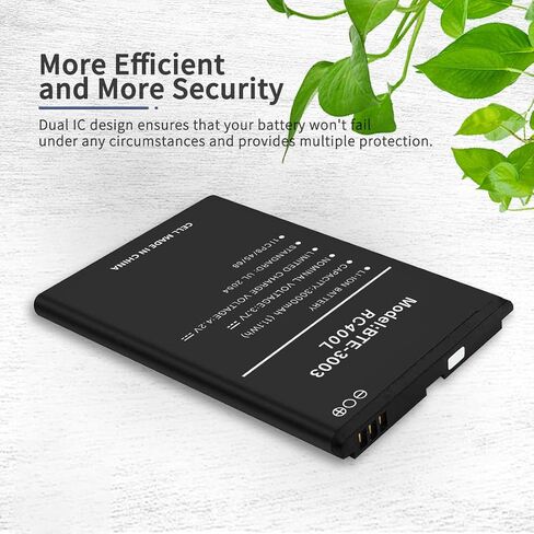 بطارية BTE-3003 RC400L، [2026 ترقية جديدة] بطارية بديلة جديدة 0 دورة لـ RC400L Verizon Orbic Speed ​​Mobile Hotspot in Kuwait