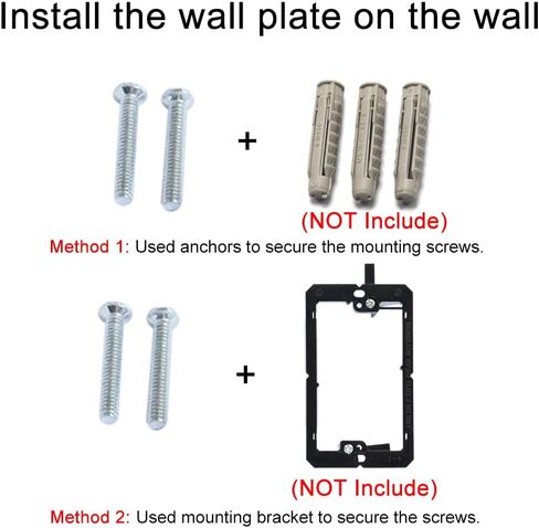 1 HDMI and 2 CAT6 Ethernet Wall Plate White - Single Gang 4K/8K HDTV Port and RJ45 Keystone Jack Pass Through Cover Plate for HDMI/Network Cable in Saudi Arabia