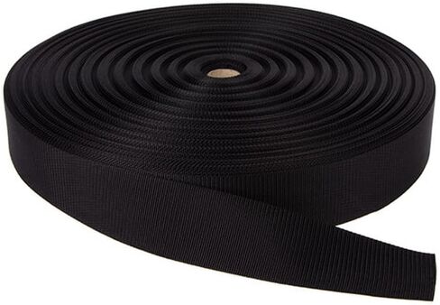 Mil-W-17337 Nylon Webbing 1" Black - MIL-W-17337 Ensures Consistency and Reliability in Military-Grade Nylon Webbing Products. in Saudi Arabia
