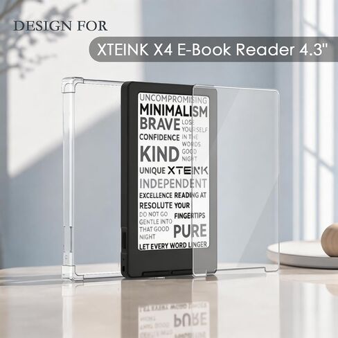 Clear Protective Case for XTEINK X4 E-Book Reader in Kuwait