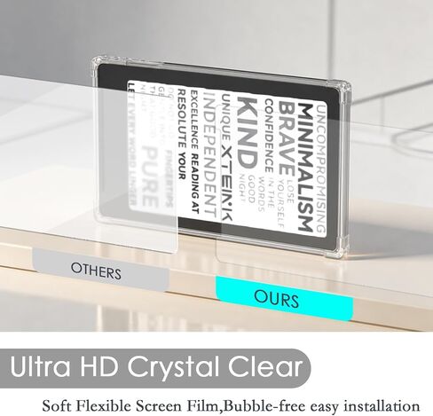 Clear Protective Case for XTEINK X4 E-Book Reader in Kuwait