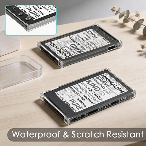 Clear Protective Case for XTEINK X4 E-Book Reader in Kuwait