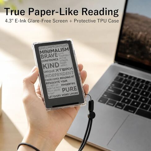 Clear Protective Case for XTEINK X4 E-Book Reader in Kuwait