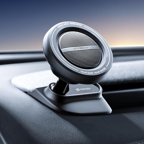 YONZEE Tesla Magnetic Phone Mount for Model Y Juniper 2025-2026 and Model 3 Highland 2024-2026, Dashboard Phone Holder with Strong Magnetic Grip, Interior Accessories for iPhone and Smartphones in Saudi Arabia