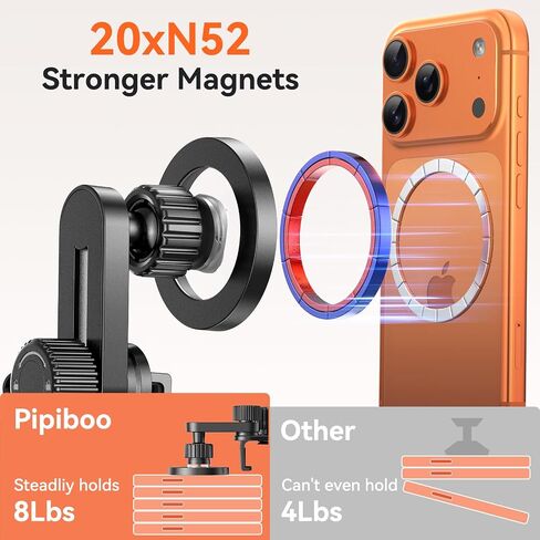 ملحقات Tesla Phone Mount Model 3/Y: غير لاصق لحامل السيارة Magsafe للطراز 3، Y، Juniper، Highland، Cybertruck، مناسب لسلسلة iPhone 12-17 وحافظات Magsafe in Kuwait