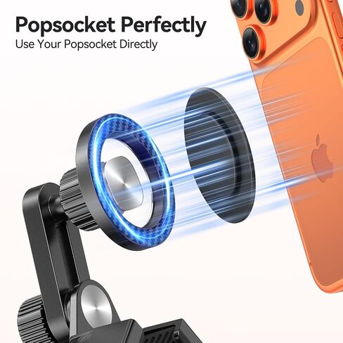 ملحقات Tesla Phone Mount Model 3/Y: غير لاصق لحامل السيارة Magsafe للطراز 3، Y، Juniper، Highland، Cybertruck، مناسب لسلسلة iPhone 12-17 وحافظات Magsafe in Kuwait