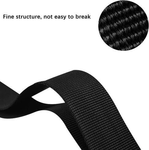 RETON Black Nylon Heavy Webbing Straps -1 1/2 Inch (38MM, 10 Yards) in Kuwait