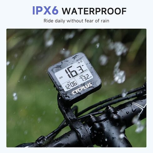 كمبيوتر الدراجة CYCPLUS اللاسلكي GPS G1، 70 جرام، شاشة 2.0 بوصة، IPX6، 1200 مللي أمبير في الساعة in Saudi Arabia